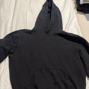 Old Navy Black Sweater with Hood and Pullover Style